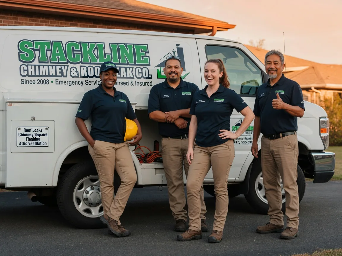 Chimney flashing repair company in Howes, SD